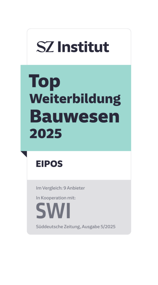 EIPOS - Top Institut für Weiterbildungen im Bauwesen