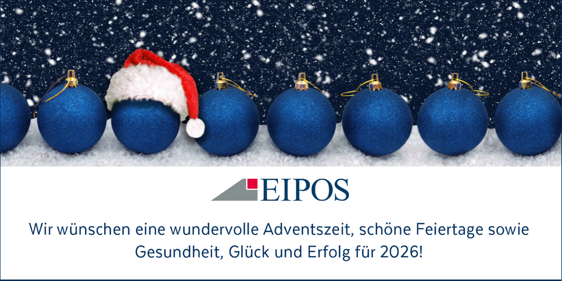 EIPOS wünsche frohe Feiertage