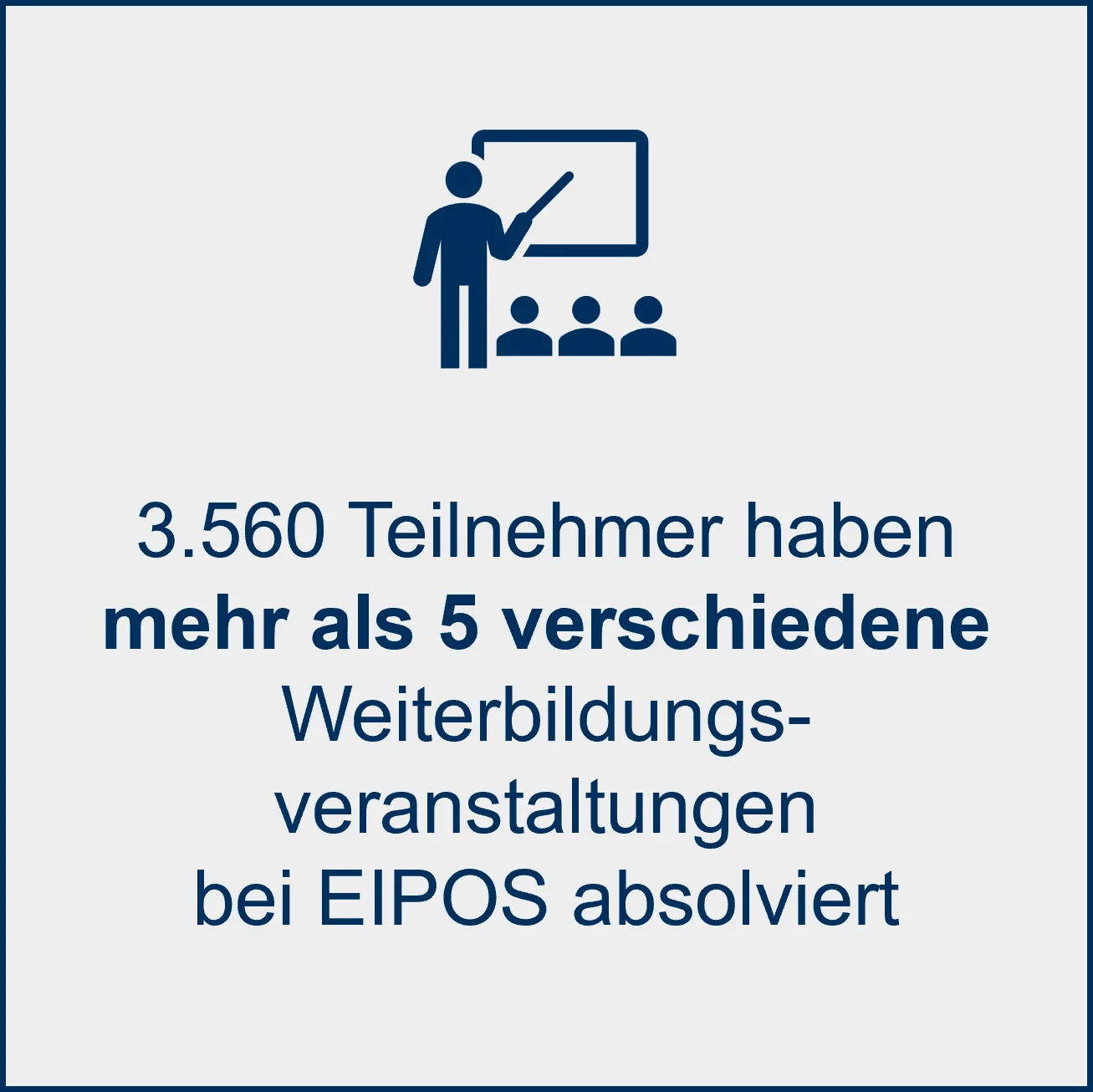 EIPOS Zahlen & Fakten - Teilnehmer EIPOS Zahlen & Fakten - Teilnehmer